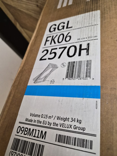Velux ggl fk06 2570h white - ggl,